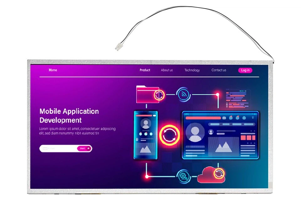 산업 등급 LCD 디스플레이 화면